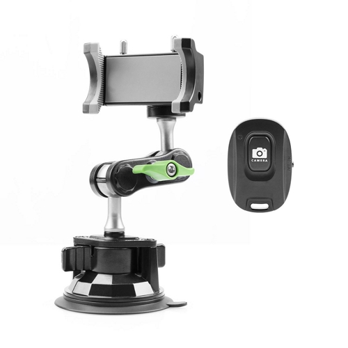Suction Cup Phone Holder with Bluetooth Remote, UBA-01B